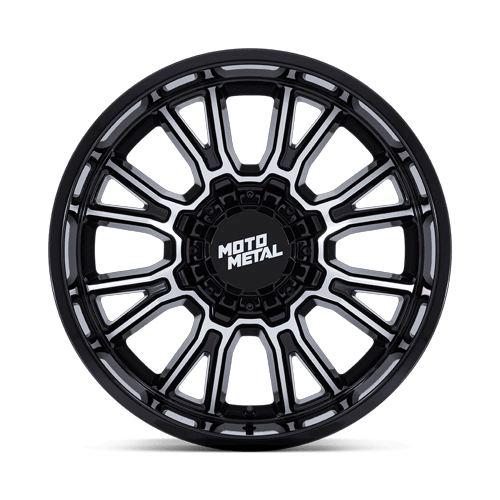 Moto Metal MO810 LEGACY – 22X9 – BLANK – 1 mm – GLOSS BLACK MACHINED
