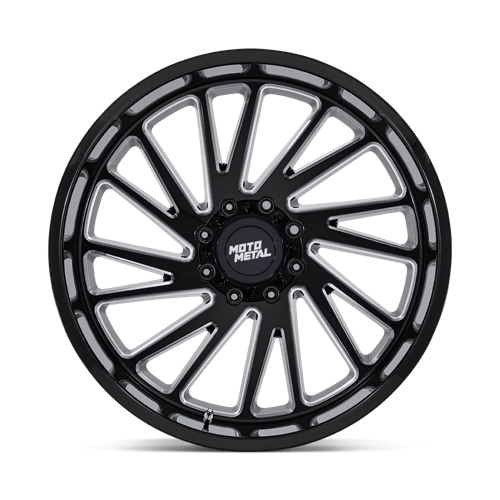 Moto Metal MO811 COMBAT – 22X12 – 8X170 – -44 mm – GLOSS BLACK MILLED