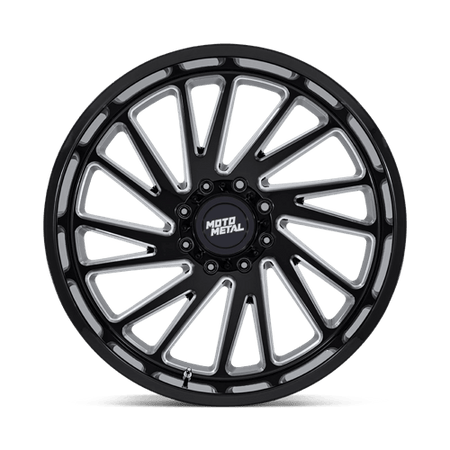Moto Metal MO811 COMBAT – 22X12 – 8X165.1 – -44 mm – GLOSS BLACK MILLED
