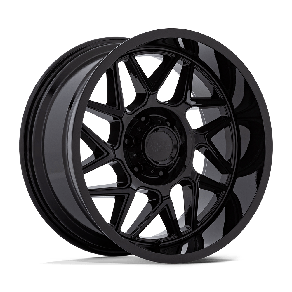 Moto Metal MO812 TURBINE – 20X10 – 6X139.7 – -18 mm – GLOSS BLACK