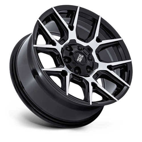 Moto Metal MO813 MASON – 18X9 – 6X135/6X139.7 – 18 mm – GLOSS BLACK W/ MACHINED FACE