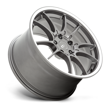 Motegi MR152 SS5 – 19X8.5 – 5X100 – 30 mm – GUNMETAL W/ MACHINED LIP