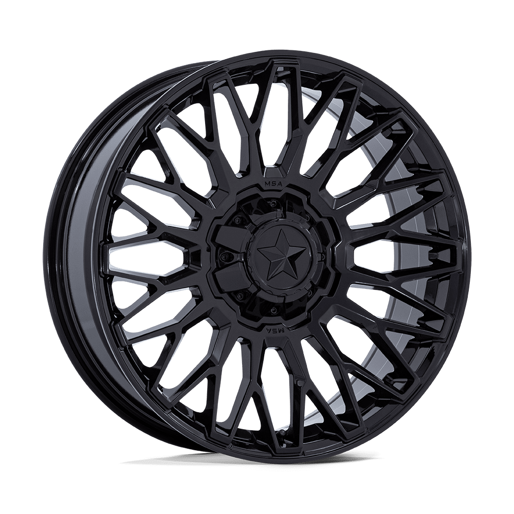 MSA Offroad Wheels M50 CLUBBER UTV – 20X7 – 5X114.3 – 0 mm – GLOSS BLACK
