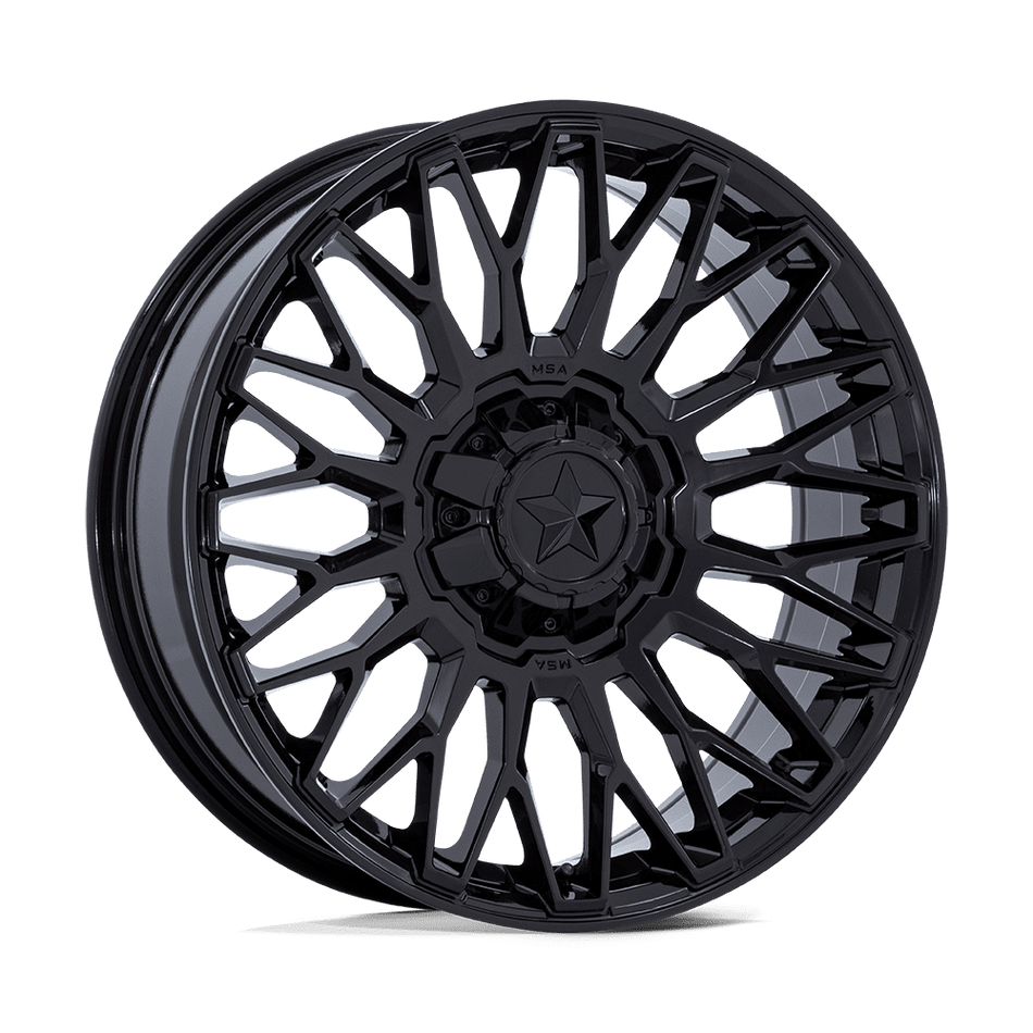 MSA Offroad Wheels M50 CLUBBER UTV – 24X7 – 4X137/4X156 – 0 mm – GLOSS BLACK