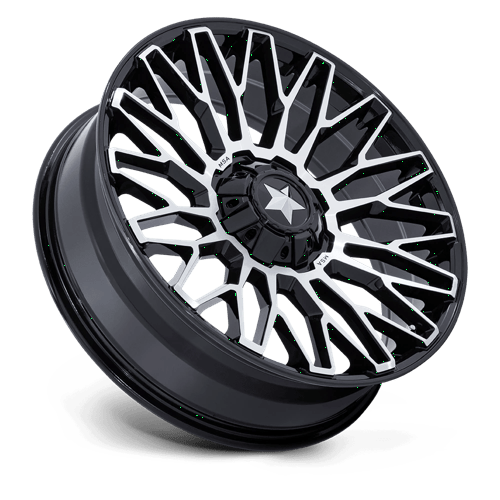 MSA Offroad Wheels M50 CLUBBER UTV – 24X7 – 5X114.3 – 0 mm – GLOSS BLACK MACHINED
