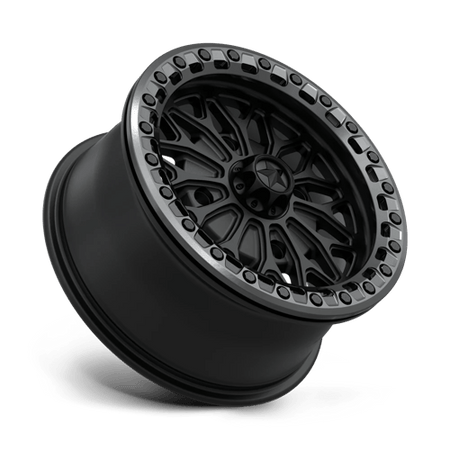 MSA Offroad Wheels MA53 BOLO UTV BEADLOCK – 15X7 – 4X137 – 38 mm – MATTE BLACK W/ GL-GUNMETAL RG