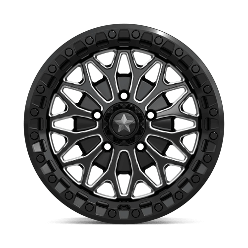 MSA Offroad Wheels MA53 BOLO UTV BEADLOCK – 15X7 – 5X114.3 – 38 mm – GLOSS BLACK MILLED
