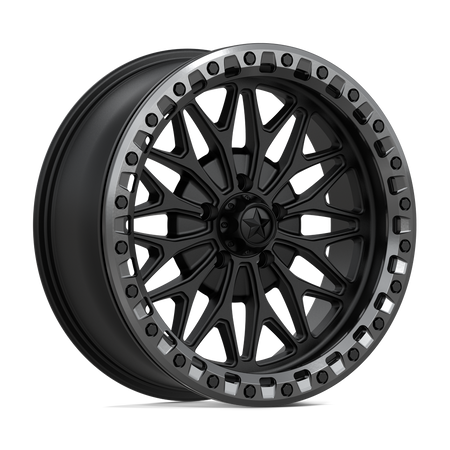 MSA Offroad Wheels MA53 BOLO UTV BEADLOCK – 18X7 – 5X114.3 – 10 mm – MATTE BLACK W/ GL-GUNMETAL RG