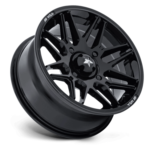 MSA Offroad Wheels M52 RADAR UTV – 16X7 – 4X137 – 10 mm – GLOSS BLACK