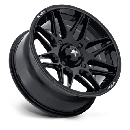 MSA Offroad Wheels M52 RADAR UTV – 16X7 – 4X137 – 10 mm – GLOSS BLACK