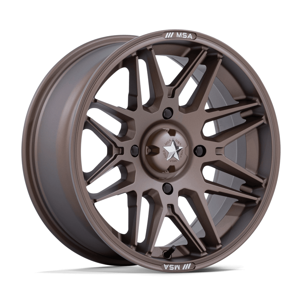 MSA Offroad Wheels M52 RADAR UTV – 14X7 – 4X137 – 10 mm – MATTE BRONZE