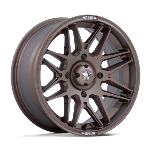 MSA Offroad Wheels M52 RADAR UTV – 15X7 – 5X114.3 – 10 mm – MATTE BRONZE