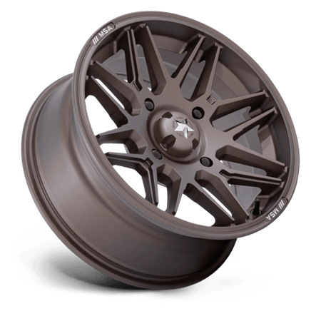 MSA Offroad Wheels M52 RADAR UTV – 15X7 – 5X114.3 – 10 mm – MATTE BRONZE