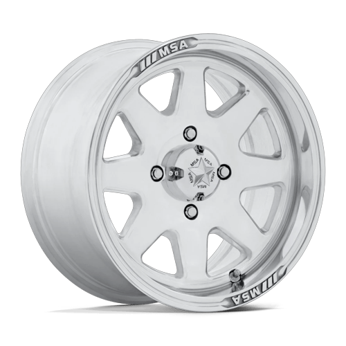 MSA Offroad Wheels M54 SPARK UTV – 15X7 – 4X110 – 10 mm – POLISHED