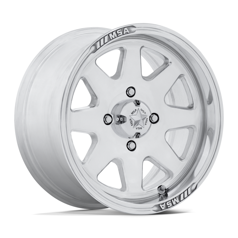 MSA Offroad Wheels M54 SPARK UTV – 14X7 – 4X137 – 10 mm – POLISHED