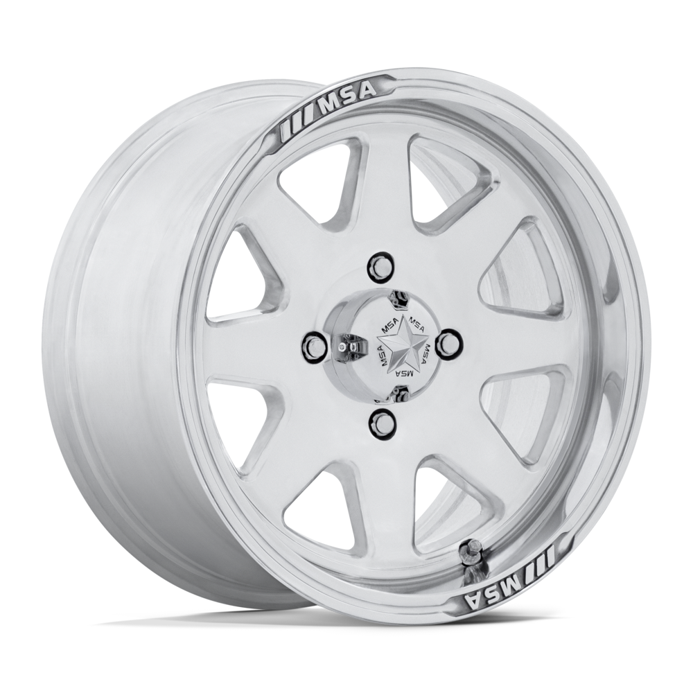 MSA Offroad Wheels M54 SPARK UTV – 15X7 – 4X156 – 10 mm – POLISHED