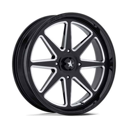 MSA Offroad Wheels M54 SPARK UTV – 15X7 – 4X156 – 10 mm – GLOSS BLACK MILLED