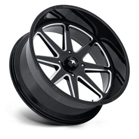 MSA Offroad Wheels M54 SPARK UTV – 24X10 – 4X137 – -25 mm – GLOSS BLACK MILLED