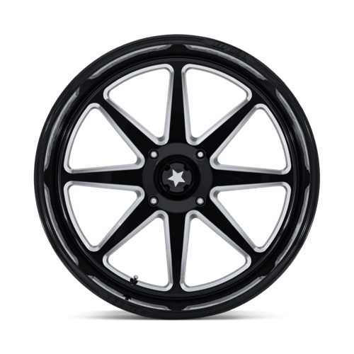 MSA Offroad Wheels M54 SPARK UTV – 24X10 – 4X137 – -25 mm – GLOSS BLACK MILLED