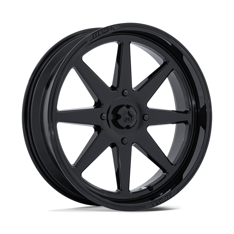 MSA Offroad Wheels M54 SPARK UTV – 24X7 – 4X156 – 0 mm – GLOSS BLACK