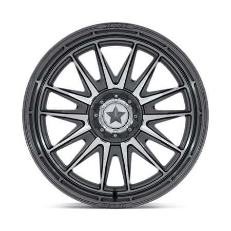 MSA Offroad Wheels M55 COMMANDER UTV – 18X7 – 4X110 – 10 mm – PLATINUM W/ MACHINED FACE