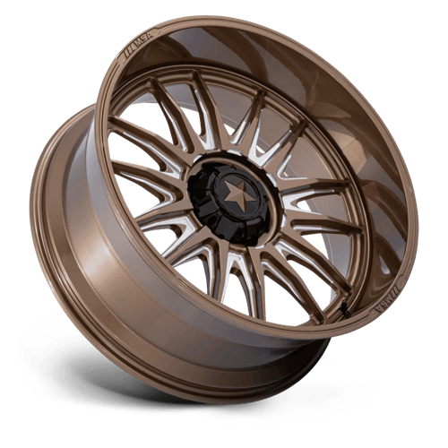 MSA Offroad Wheels M55 COMMANDER UTV – 18X7 – 5X114.3 – 10 mm – GLOSS BRONZE MILLED