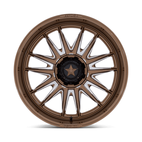 MSA Offroad Wheels M55 COMMANDER UTV – 18X7 – 5X114.3 – 10 mm – GLOSS BRONZE MILLED