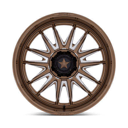 MSA Offroad Wheels M55 COMMANDER UTV – 18X7 – 5X114.3 – 10 mm – GLOSS BRONZE MILLED