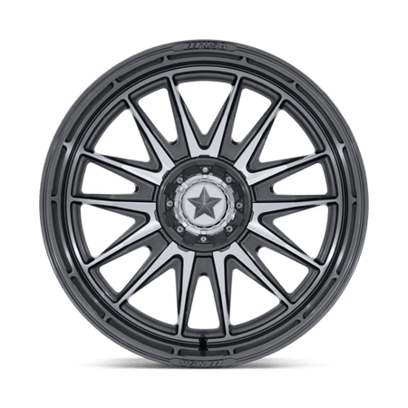 MSA Offroad Wheels M55 COMMANDER UTV – 24X10 – 5X114.3 – -25 mm – PLATINUM W/ MACHINED FACE