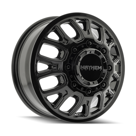 Mayhem Wheels COGENT DUALLY – 17x6.5, 8x165.1, +125 – Gloss Black