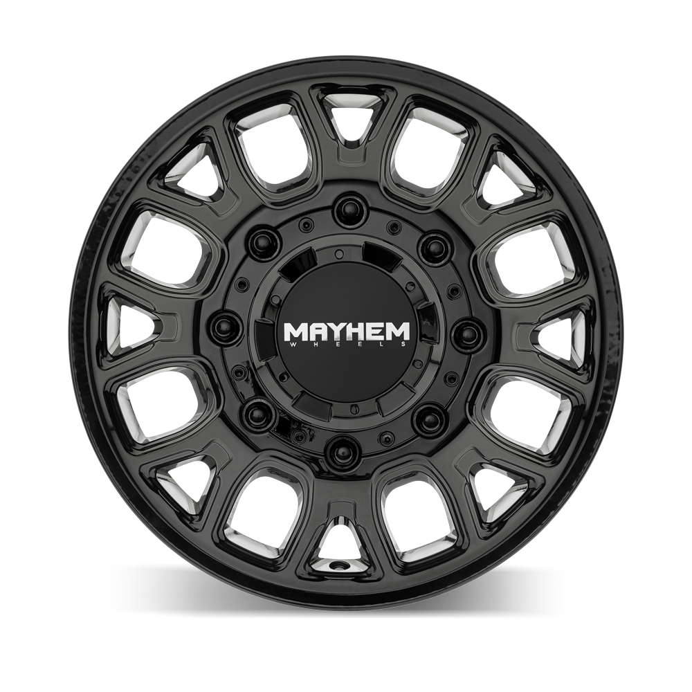 Mayhem Wheels COGENT DUALLY – 17x6.5, 8x210, +125 – Gloss Black