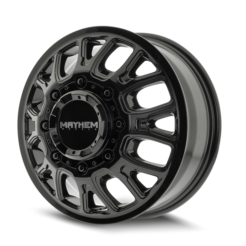 Mayhem Wheels COGENT DUALLY – 17x6.5, 8x165.1, +125 – Gloss Black