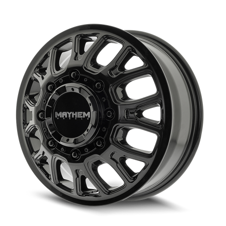 Mayhem Wheels COGENT DUALLY – 17x6.5, 8x165.1, +125 – Gloss Black