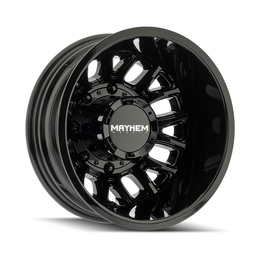 Mayhem Wheels COGENT DUALLY – 17x6.5, 8x210, -142 – Gloss Black