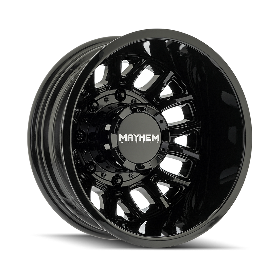 Mayhem Wheels COGENT DUALLY – 17x6.5, 8x165.1, -142 – Gloss Black