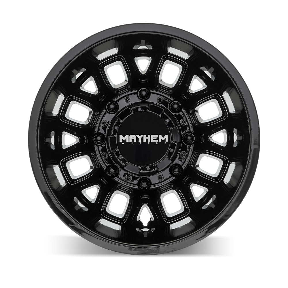 Mayhem Wheels COGENT DUALLY – 17x6.5, 8x165.1, -142 – Gloss Black