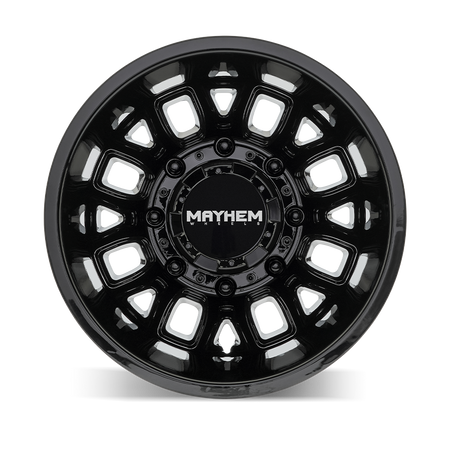 Mayhem Wheels COGENT DUALLY – 17x6.5, 8x165.1, -142 – Gloss Black