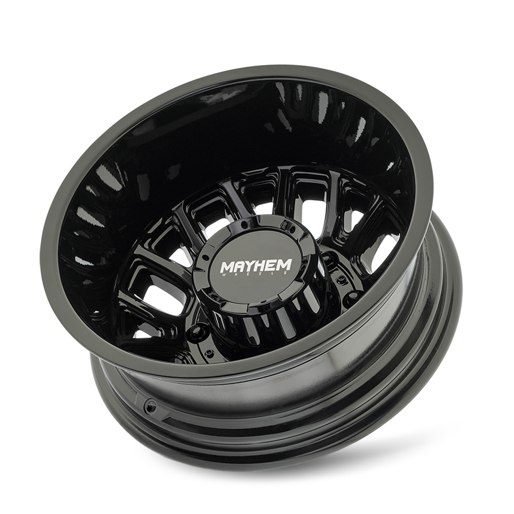 Mayhem Wheels COGENT DUALLY – 17x6.5, 8x165.1, -142 – Gloss Black