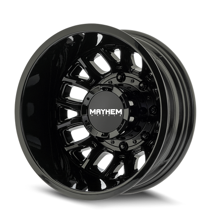 Mayhem Wheels COGENT DUALLY – 17x6.5, 8x165.1, -142 – Gloss Black