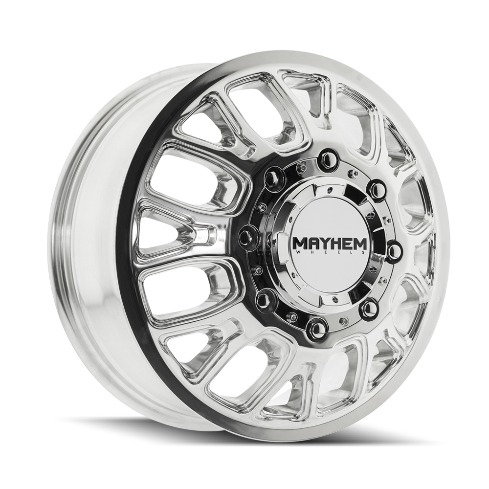 Mayhem Wheels COGENT DUALLY – 17x6.5, 8x165.1, +125 – Polished