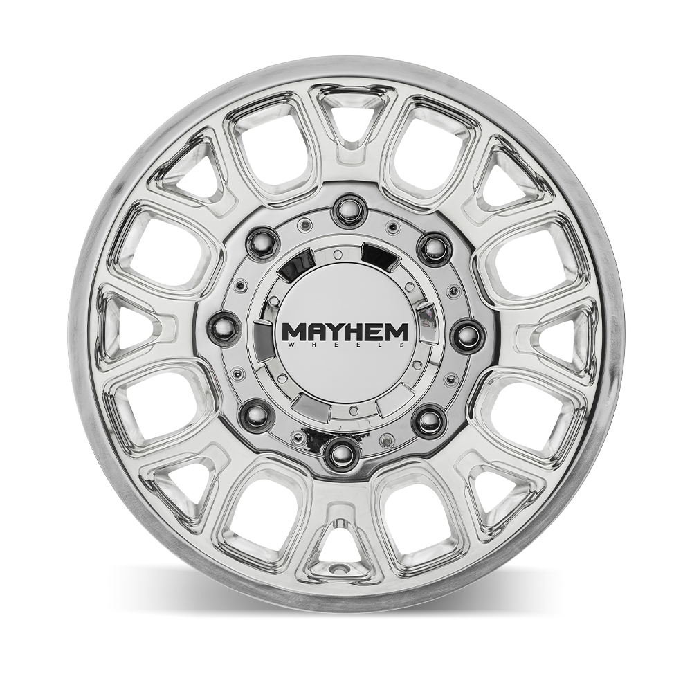 Mayhem Wheels COGENT DUALLY – 17x6.5, 8x210, +125 – Polished