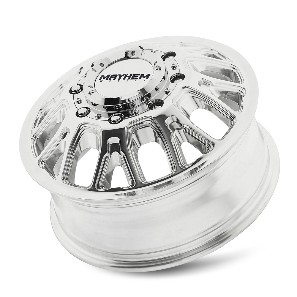 Mayhem Wheels COGENT DUALLY – 17x6.5, 8x165.1, +125 – Polished