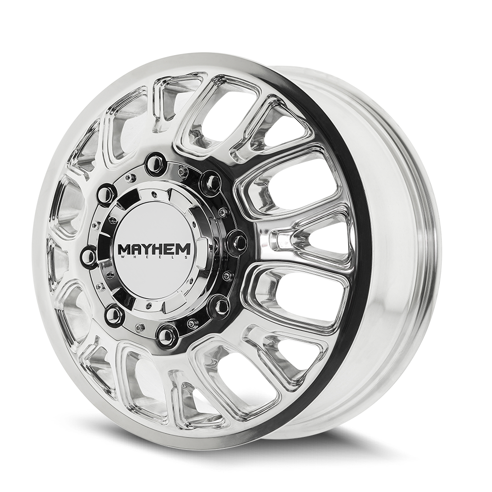 Mayhem Wheels COGENT DUALLY – 17x6.5, 8x165.1, +125 – Polished