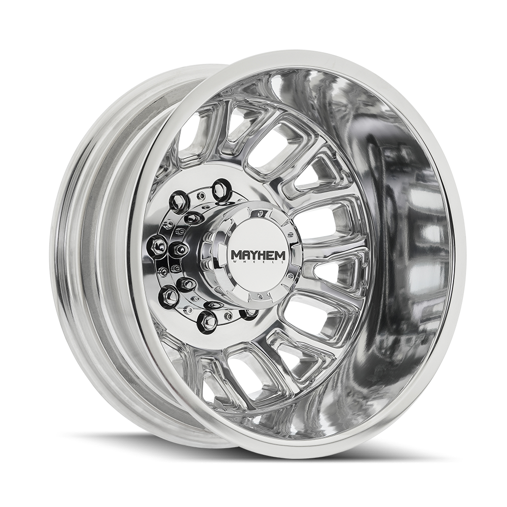 Mayhem Wheels COGENT DUALLY – 17x6.5, 8x210, -142 – Polished