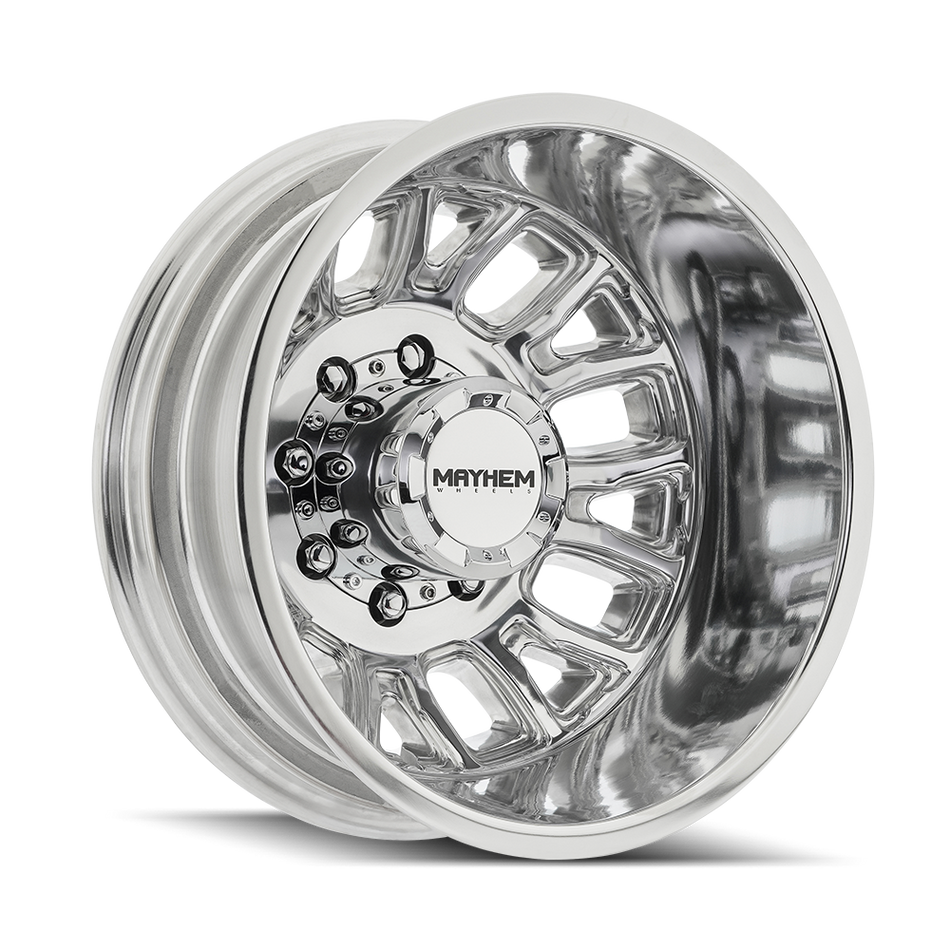 Mayhem Wheels COGENT DUALLY – 17x6.5, 8x210, -142 – Polished