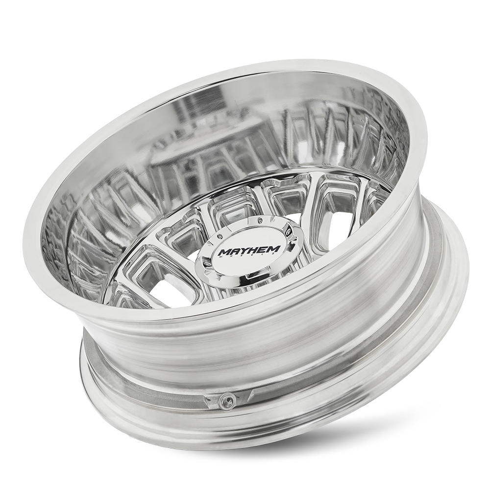 Mayhem Wheels COGENT DUALLY – 17x6.5, 8x165.1, -142 – Polished