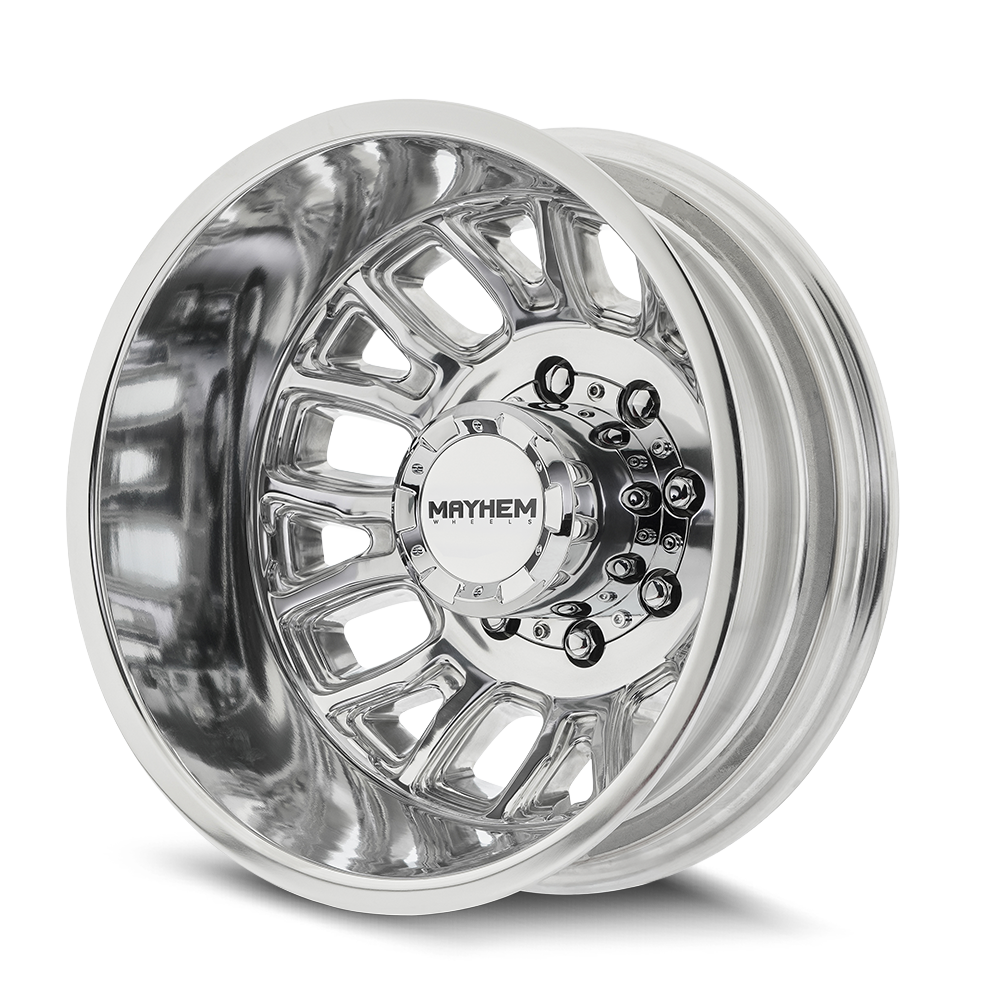 Mayhem Wheels COGENT DUALLY – 17x6.5, 8x210, -142 – Polished
