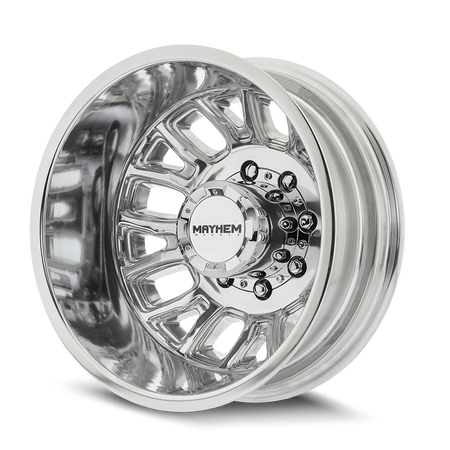 Mayhem Wheels COGENT DUALLY – 17x6.5, 8x165.1, -142 – Polished