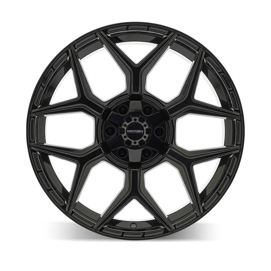 Mayhem Wheels VANQUISH – 20x10, 6x135/6x139.7, -19 – Gloss Black