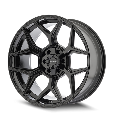 Mayhem Wheels VANQUISH – 22x10, 6x135/6x139.7, -19 – Gloss Black